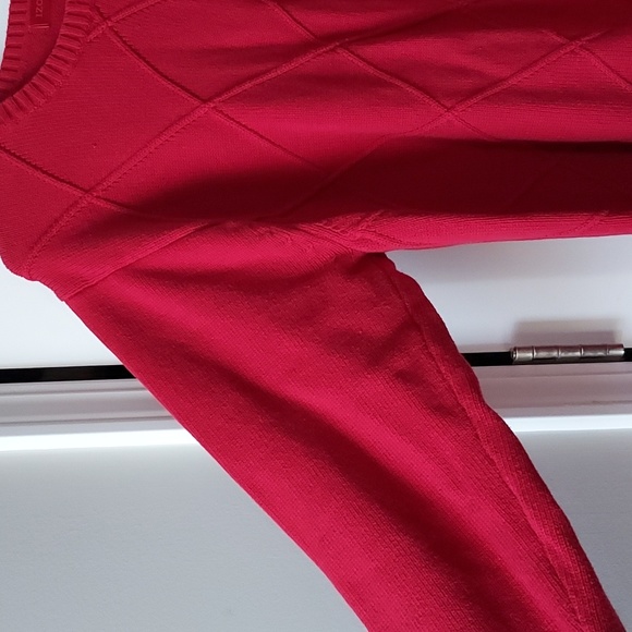 Izod mens long sleeve sweater red large - Picture 2 of 13